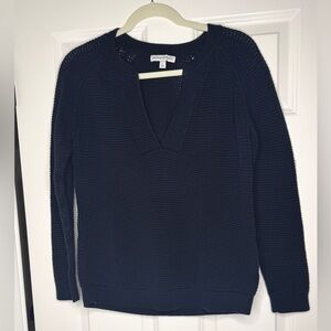 Banana Republic Navy Blue Boat Sweater